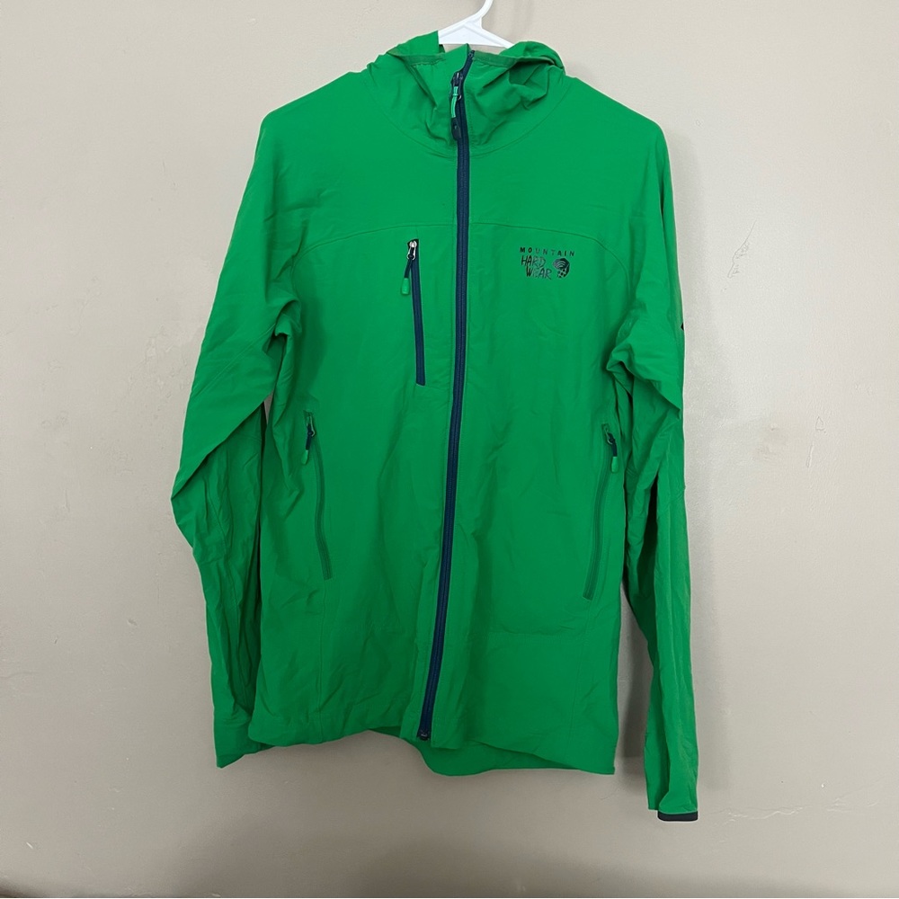 MOUNTAIN HARDWEAR Electric Green Soft Shell